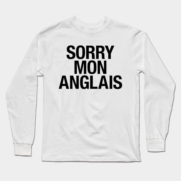 ENGLISH Long Sleeve T-Shirt by eyesblau